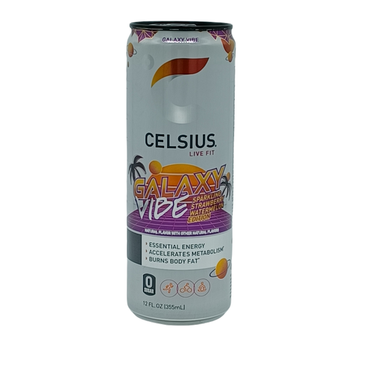 Celsius Galaxy Vibe 12oz/12ct
