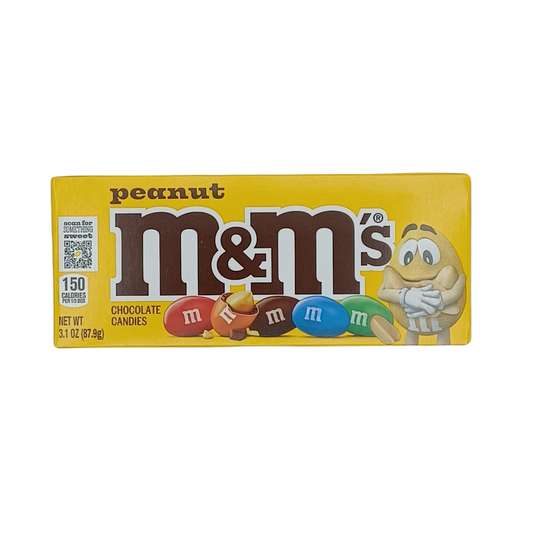 M&M Peanut Milk Chocolate Theater Box 3.1oz