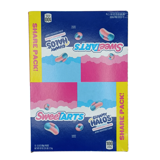 SweetTarts Gummy Halos Share Size 3.5oz/12ct