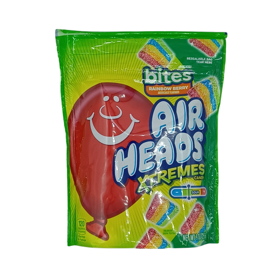 Airheads Bites Rainbow Berry 9oz PEG