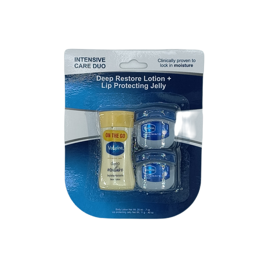 Vaseline Combo Body Lotion + Jars .7oz/.40oz