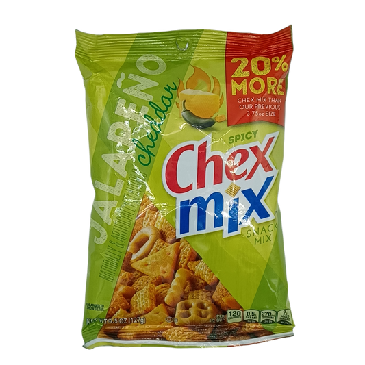 Chex Mix Jalapeno Cheddar 4.5oz PEG