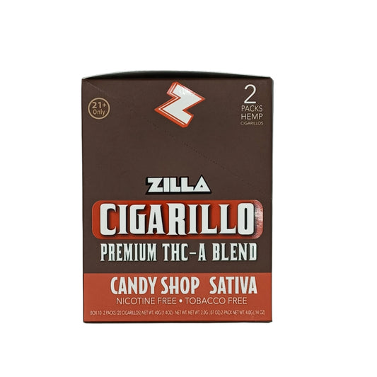 Zilla Cig Candy Shop Sativa 2/10ct