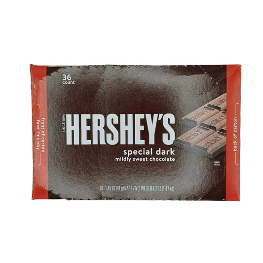 Hershey's Special Dark Chocolate 1.45oz/36ct