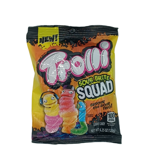 Trolli Sour Brite Squad 4.25oz PEG