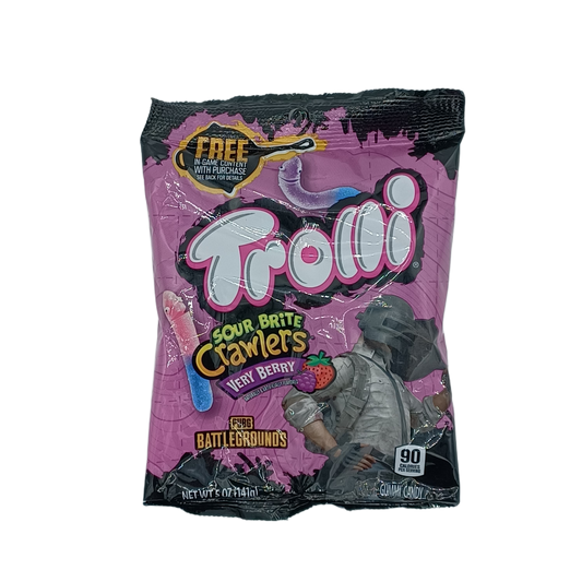 Trolli Sour Brite Crawlers Very Berry 5oz PEG