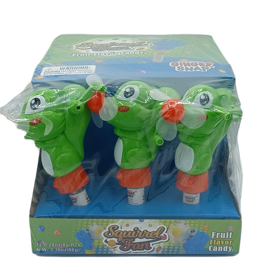 Squirrel Fan Fruit Flavor .28z/12ct