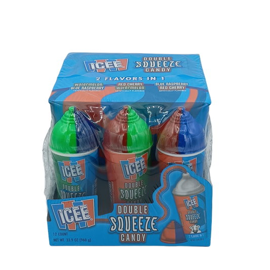 ICEE Double Squeeze 2in1 Flvrs 2.8oz/12ct