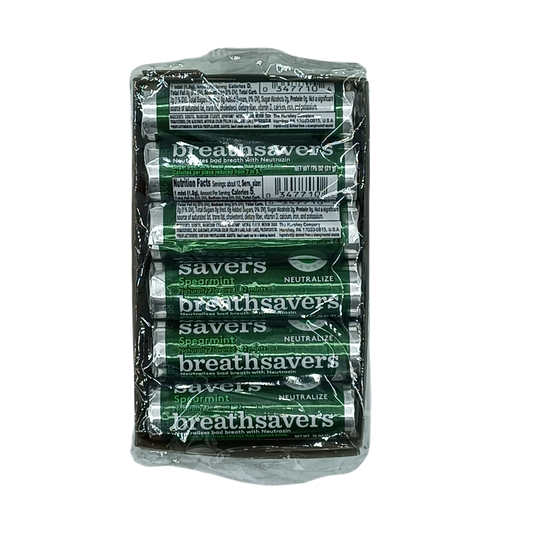 Breath Savers Spearmint .75oz 12ct