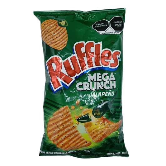 Mexican Ruffles Mega Crunch Jalapeno 185g