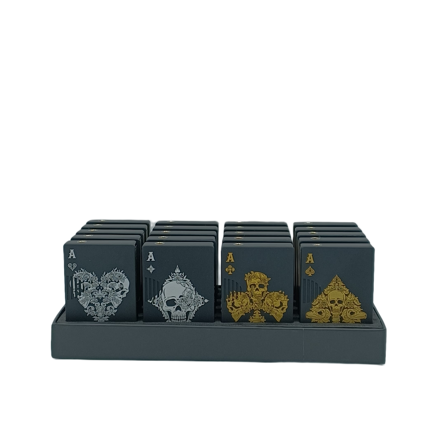 Ace Skull Card Torch Lighter 20ct