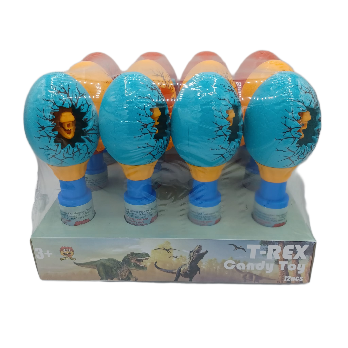 T-Rex Toy Candy 12ct SourCity