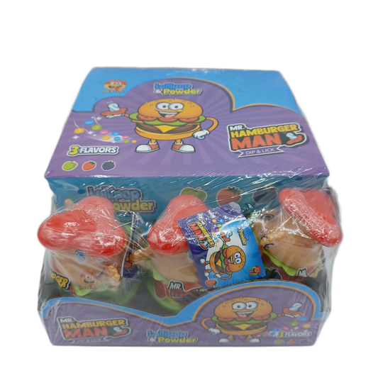Mr. Hamburger Man 12ct SourCity