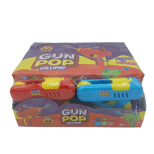 Gunpop Lollipop 12ct SourCity