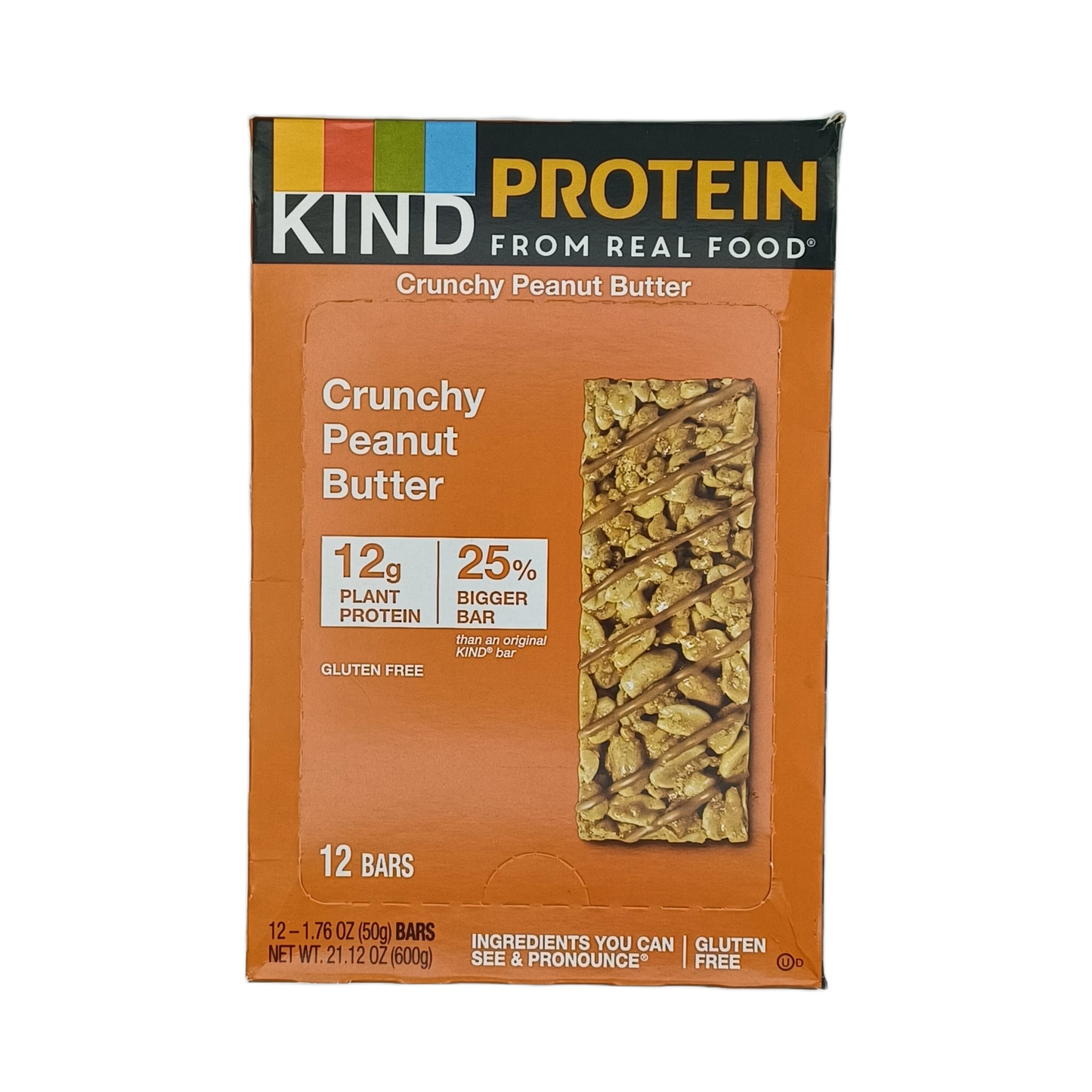 Kind Protein Crunchy Peanut Butter 1.76oz/12ct