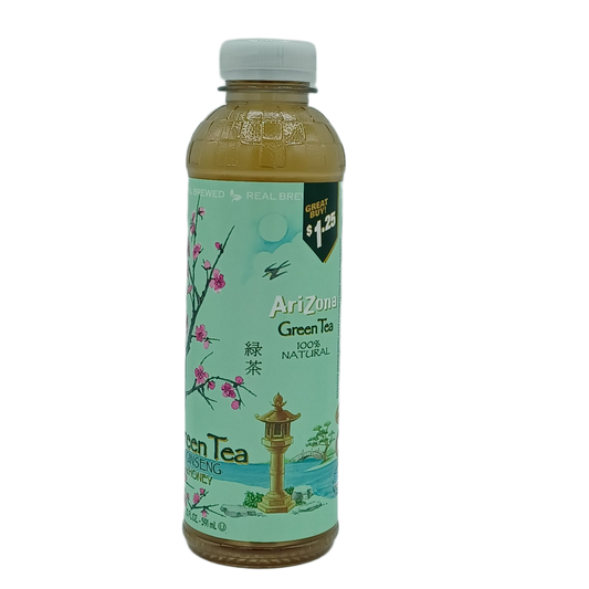 Arizona Green Tea Honey $1.25 20oz/24ct Bottle