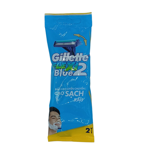 Gillette Flexi2 Blue2 Razors 2ct