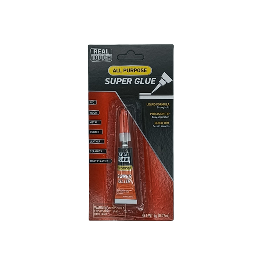 Real Tough Super Glue .07z Blister