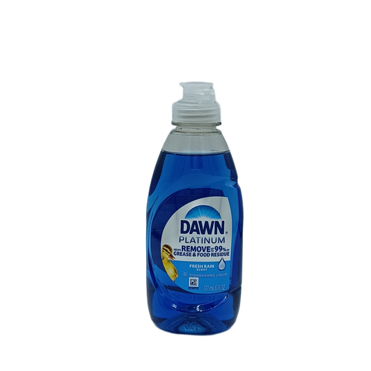 Dawn Platinum Fresh Rain 6z/177ml Dish Liquid