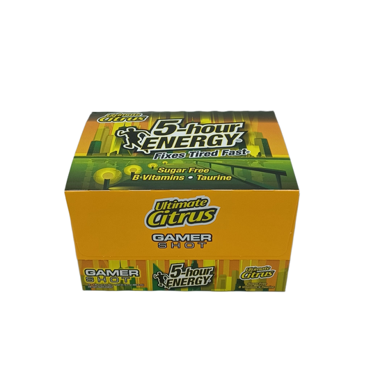 5hr Ultimate Citrus 1.93oz/12ct Gamer Shots