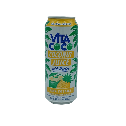 Vita Coco Pina Colada with Pulp 16.9oz/12ct