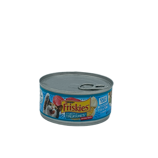 Friskies Prime Filets Ocean Fish & Tuna 5.5oz Can