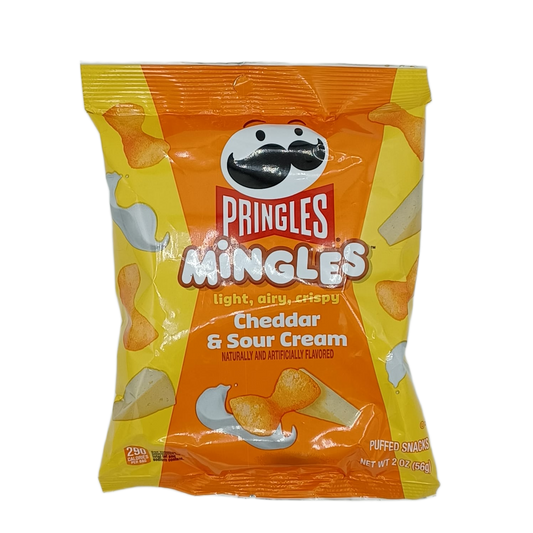 Pringles Mingles Cheddar Sour Cream 2oz PEG