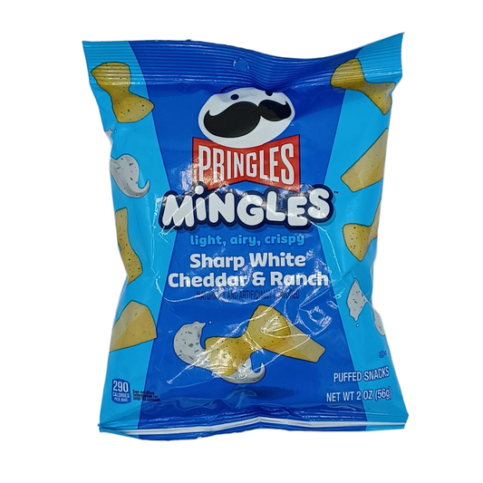 Pringles Mingles Sharp White Cheddar Ranch 2oz PEG