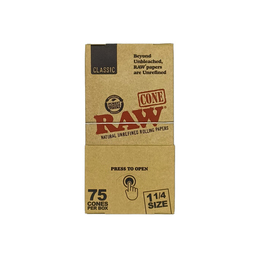 Raw Classic Cones 1.25/75ct