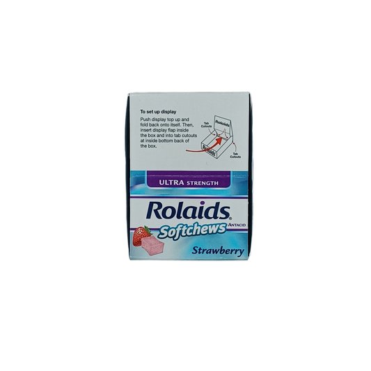 Rolaids Ultra Strenght Soft Chew Strawberry 12ct
