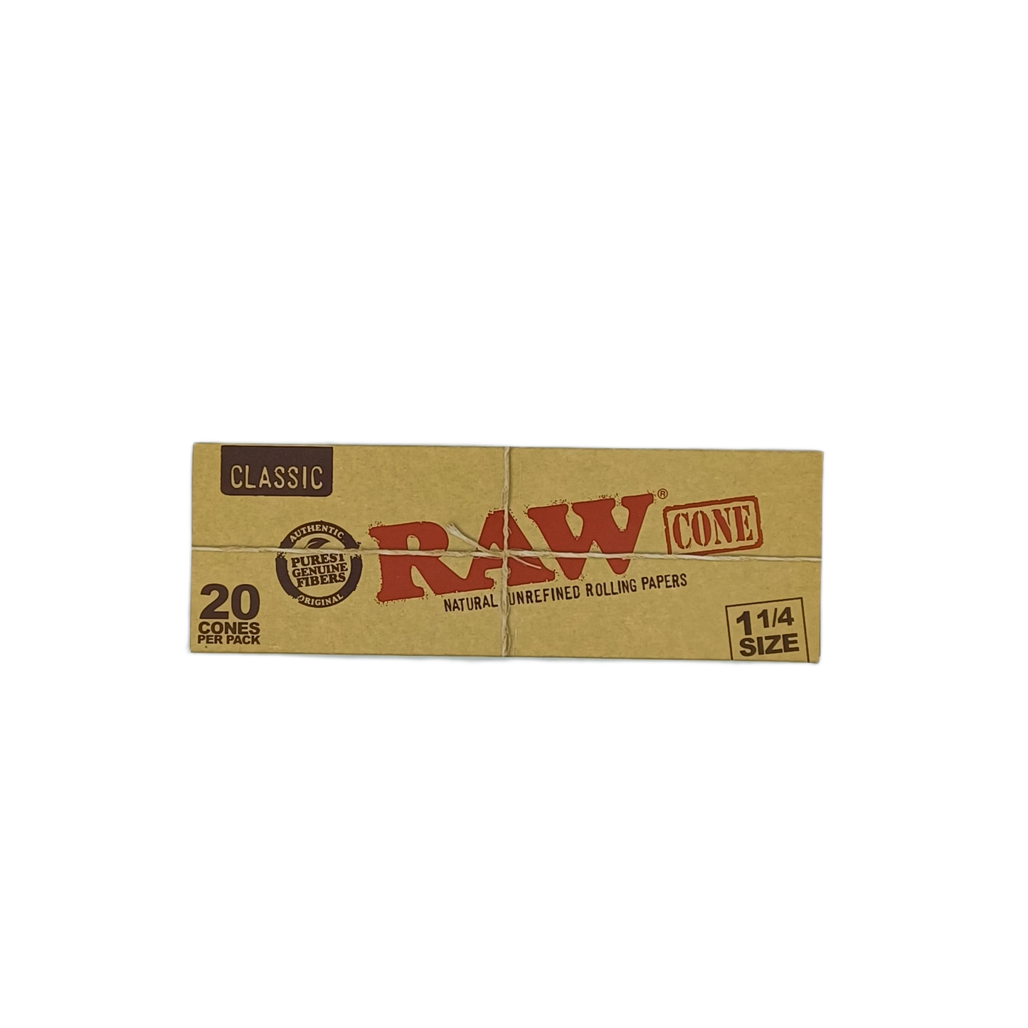 Raw Classic Cones 1.25 20ct