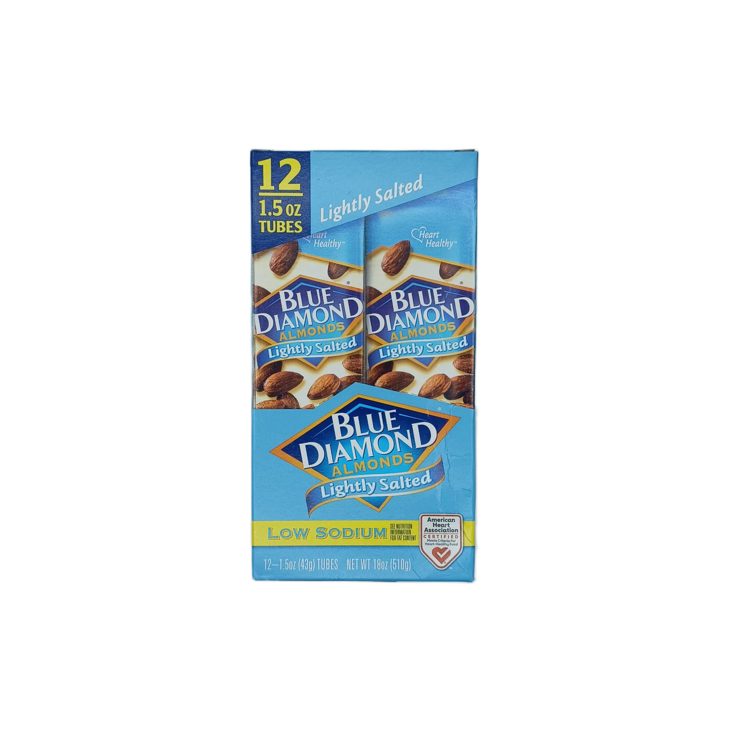 Blue Diamond Almonds Lightly Salted 1.5oz/12ct