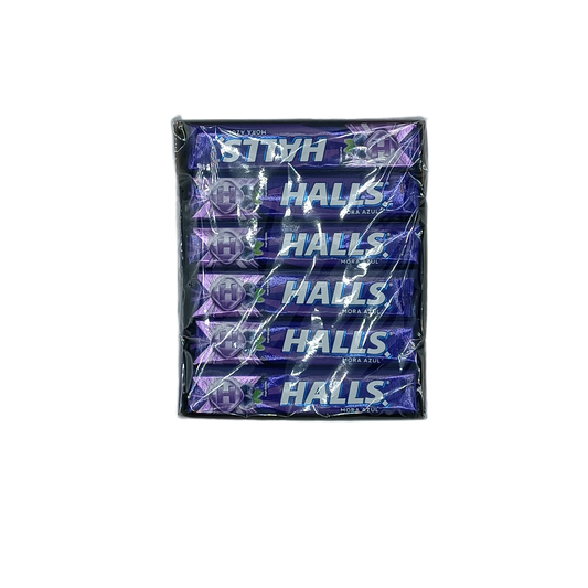Halls Mora Azul/ Blueberry 12ct Mexican