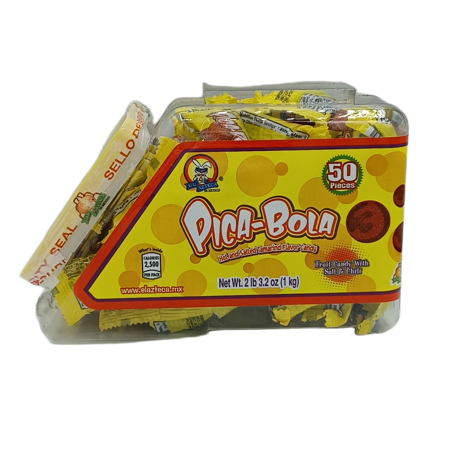El Azteca Tamarind Flavor Rolls 1.58oz/20ct