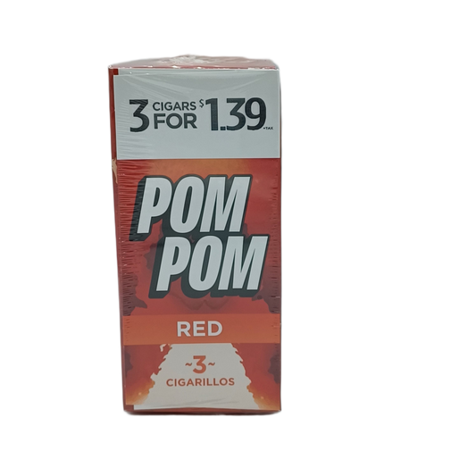 Pom Pom Red $1.39 15/3pk