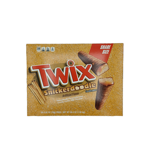 Twix Snickerdoodle Share Size 2.82z/20ct