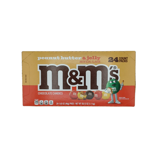 M&M's Peanut Butter & Jelly 1.63oz/24ct