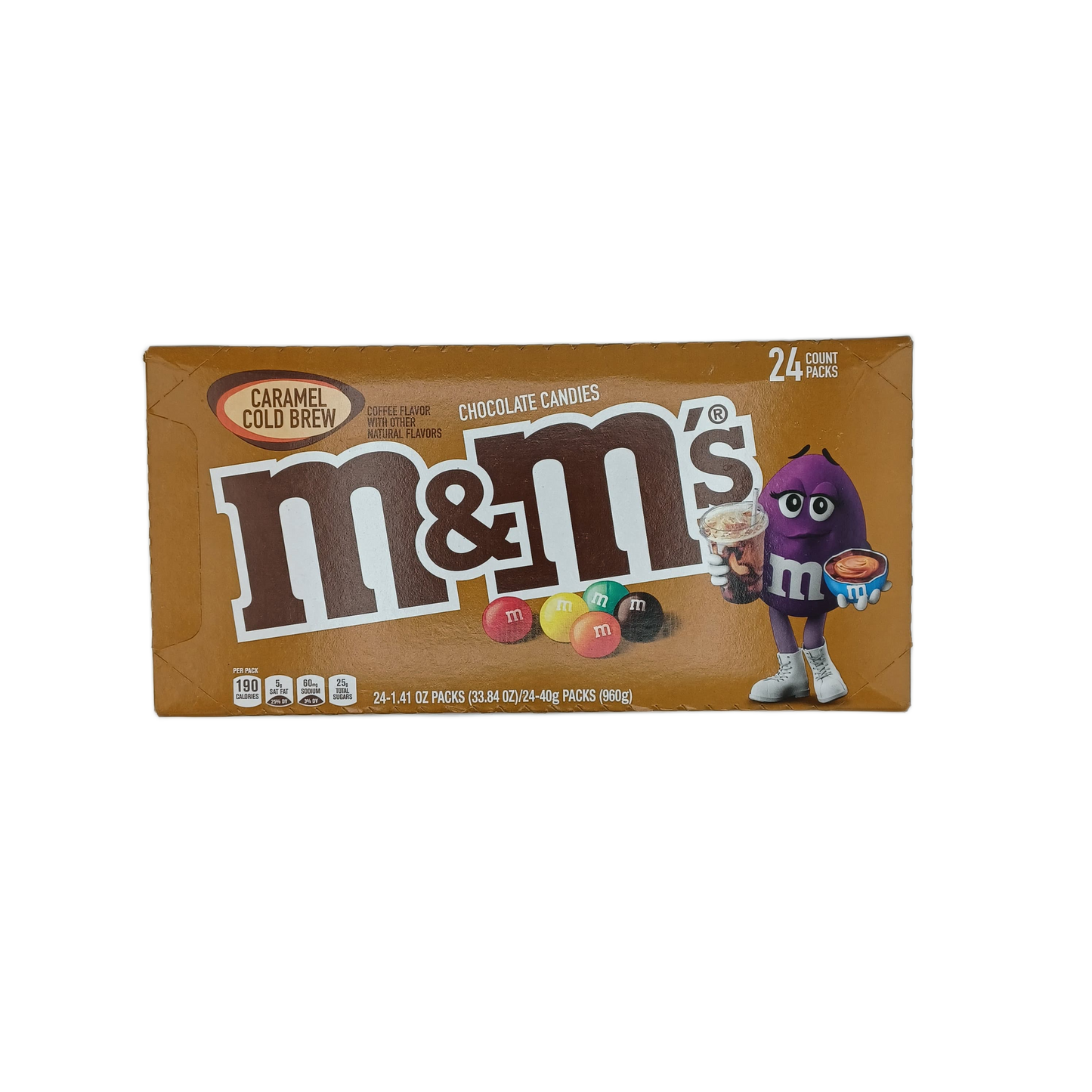 M&M's Caramel Cold Brew 1.41oz/24ct