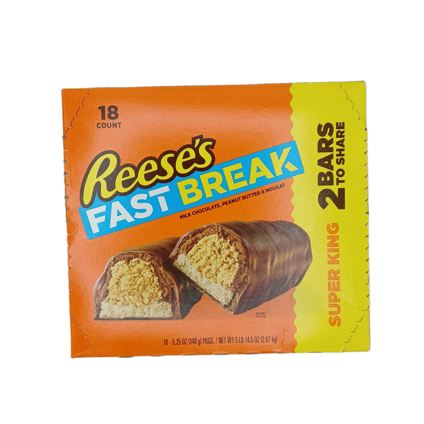 Reese's Fast Break Super King Size 5.25oz/18ct