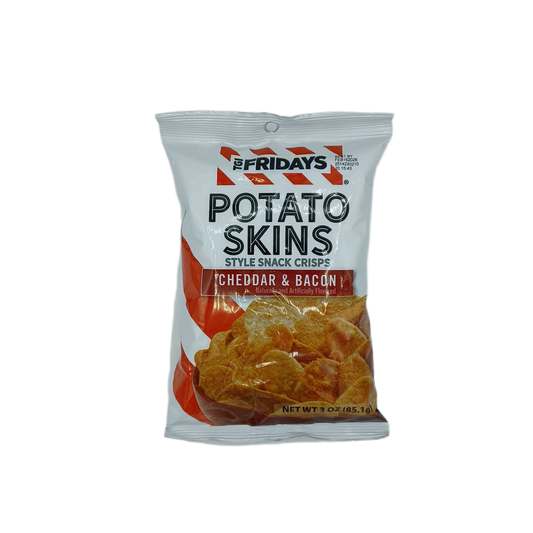TGIFridays Potato Skins Cheddar Bacon 3oz PEG
