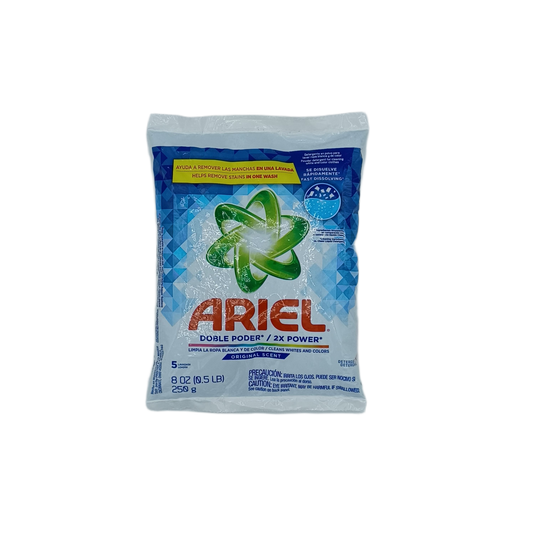 Ariel 2X Powder Detergent 250g