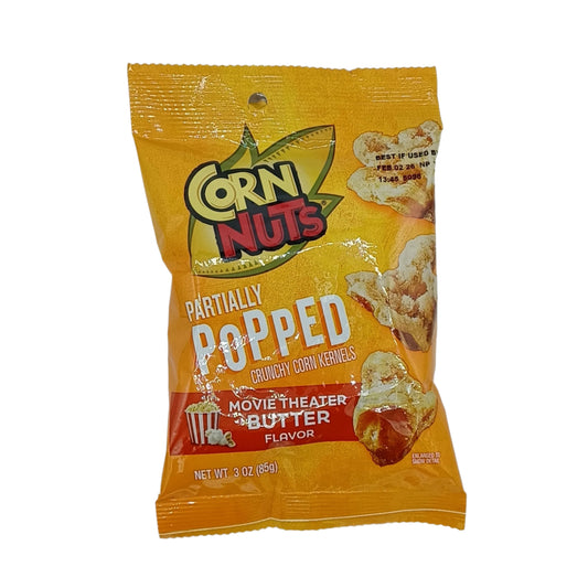 Corn Nuts Popped Movie Theater Butter 3oz PEG