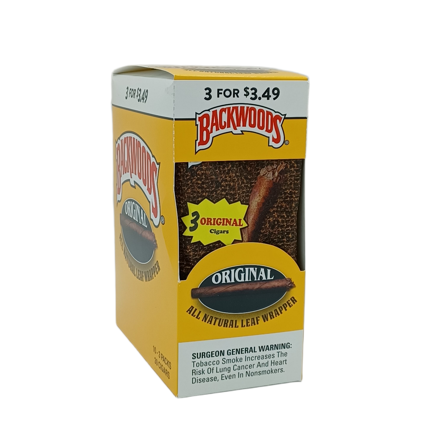 Backwoods Original PP $3.49 10/3pk