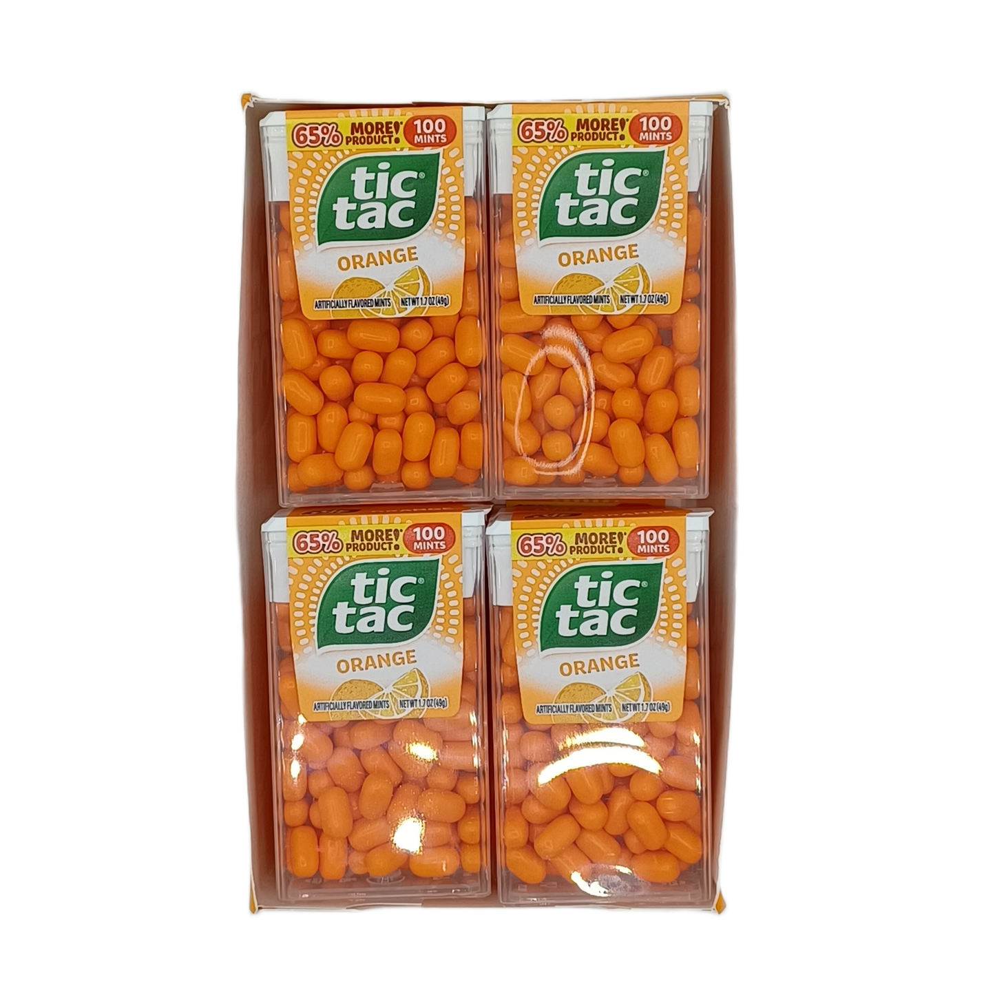 TicTac Orange 100mints 1.7oz/12ct
