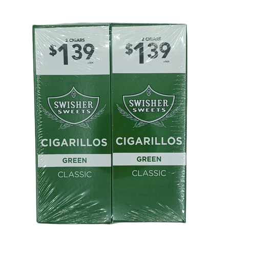 Swisher Sweets Green 2/$1.39 30/2pk