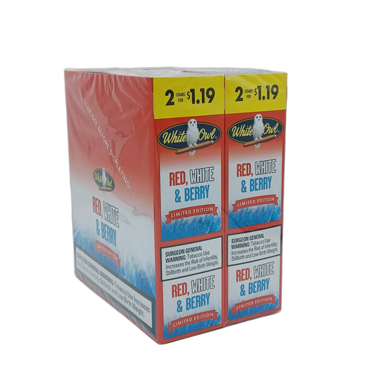 White Owl Red White Berry 2/$1.19 30/2pk