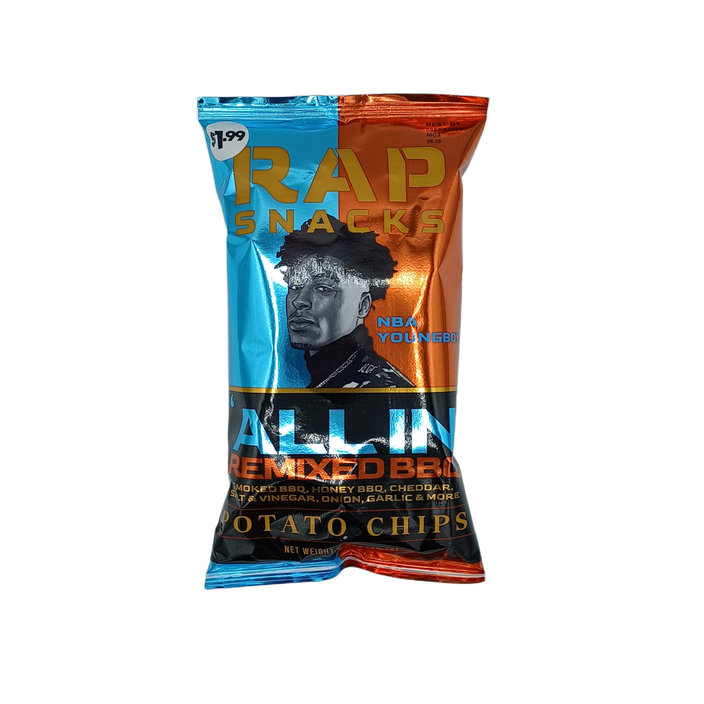 Rap Snack All-In Remixed BBQ $1.99 2oz/24ct