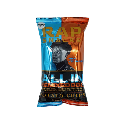 Rap Snack All-In Remixed BBQ $1.99 2oz/24ct