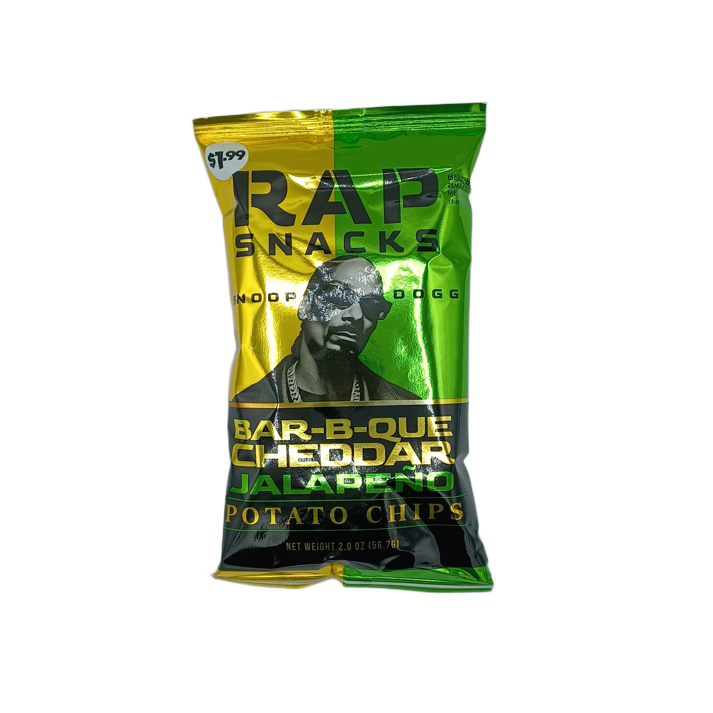 Rap Snack BBQ Cheddar Jalapeno $1.99 2oz/24ct 0221