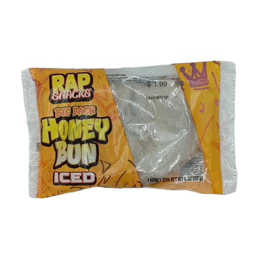 Rap Snacks Honey Bun Iced $1.99 4z/12ct